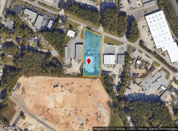 1429 Mechanical Blvd, Garner, NC Parcel Map