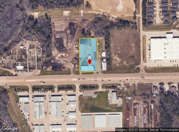  6390 Highway 105 W, Conroe, TX Parcel Map