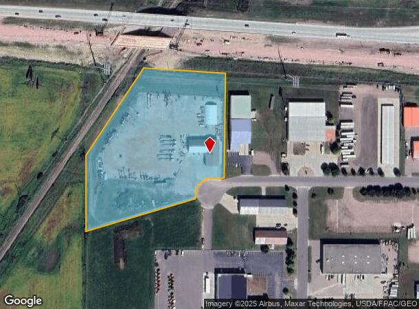 800 E Ash St, Brandon, SD Parcel Map