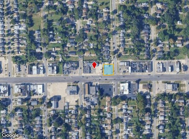 19000 W Warren Ave, Detroit, MI Parcel Map