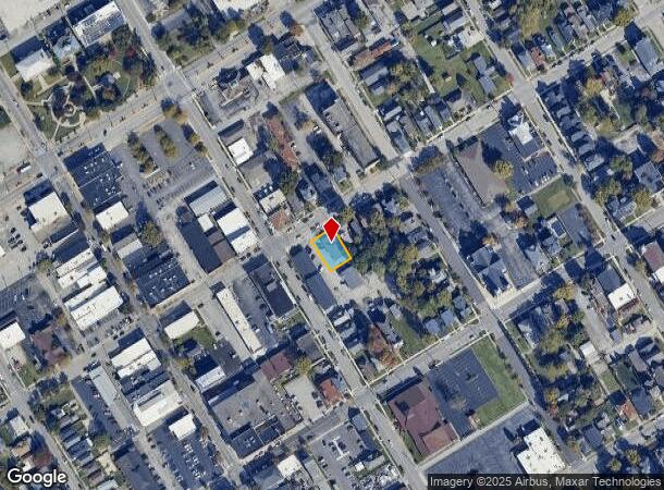  214 E Maple St, Jeffersonville, IN Parcel Map