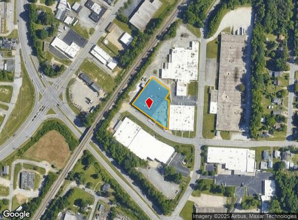  2506 Sinclair Ave, High Point, NC Parcel Map