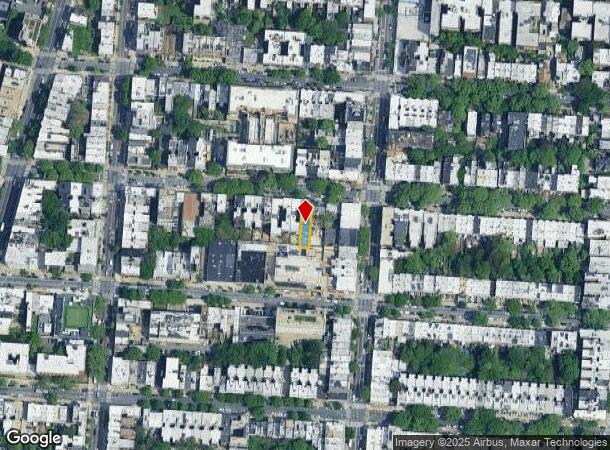  808 Park Pl, Brooklyn, NY Parcel Map