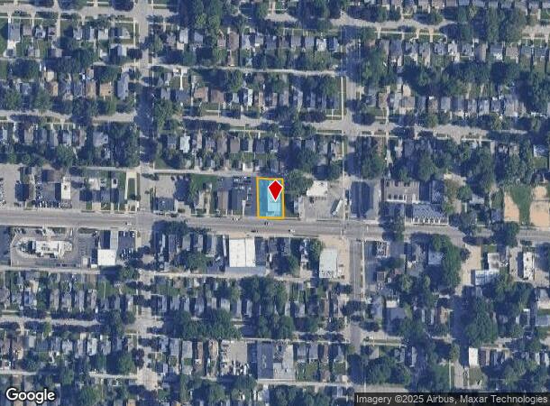 1021 Fulton St W, Grand Rapids, MI Parcel Map