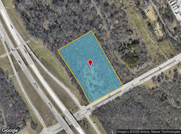  4621 Simpson Stuart Rd, Dallas, TX Parcel Map