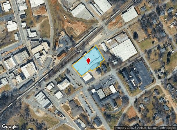 232 Larkin St, Cornelia, GA Parcel Map
