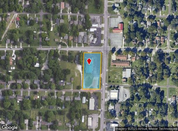 629 S Scenic Ave, Springfield, MO Parcel Map