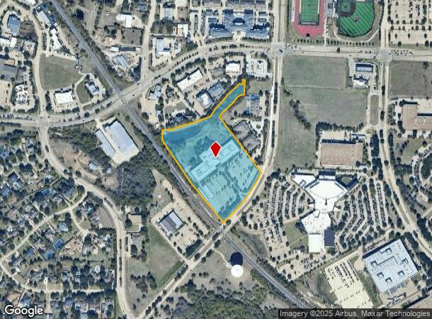  4201 Marsh Ln, Carrollton, TX Parcel Map