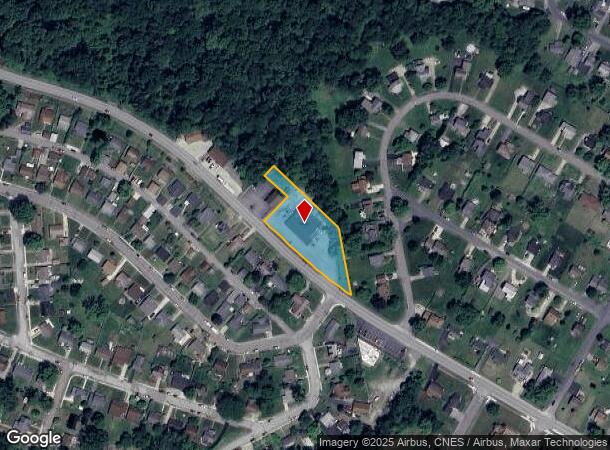 2420 Brodhead Rd, Aliquippa, PA Parcel Map