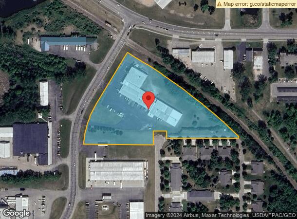  1220 N Tower Rd, Fergus Falls, MN Parcel Map