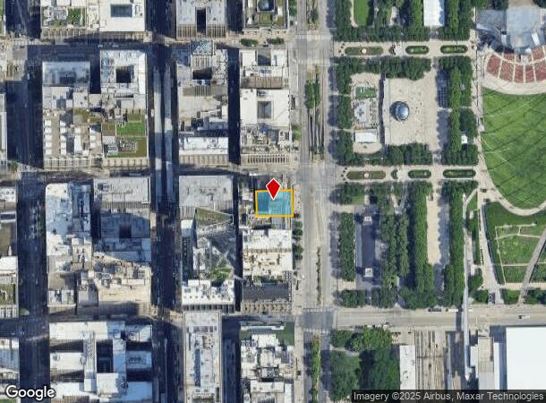  8 S Michigan Ave, Chicago, IL Parcel Map