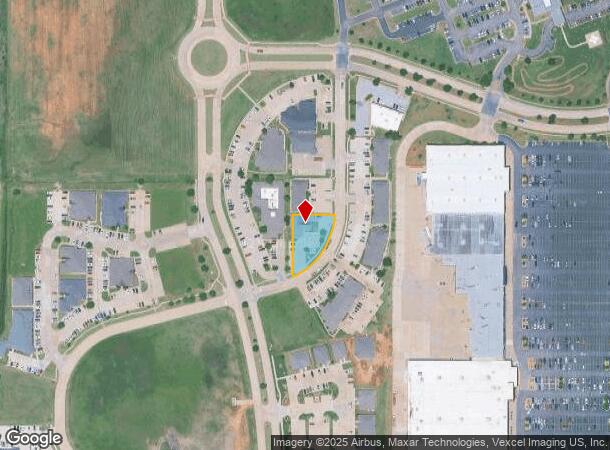  1700 Professional Cir, Yukon, OK Parcel Map