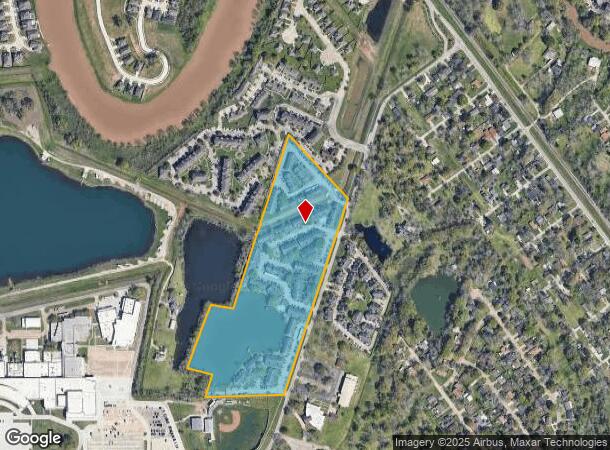  200 E Brazoswood Dr, Clute, TX Parcel Map