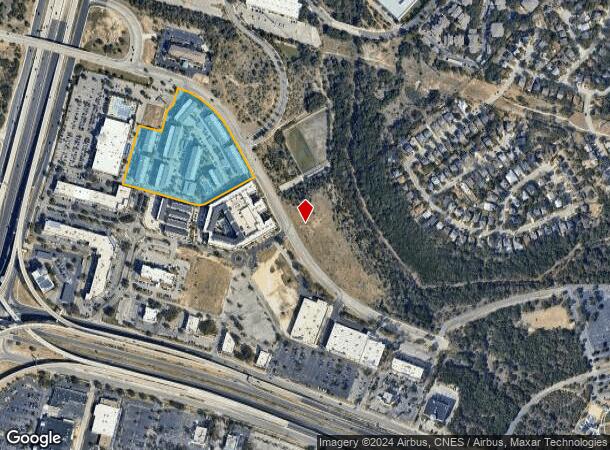  1810 E Sonterra Blvd, San Antonio, TX Parcel Map