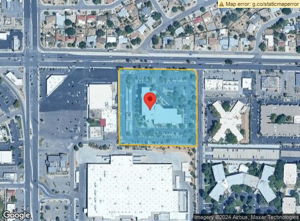  8500 Menaul Blvd Ne, Albuquerque, NM Parcel Map