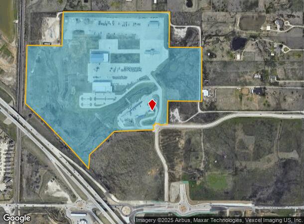 301 Hillshire Dr, Haslet, TX Parcel Map