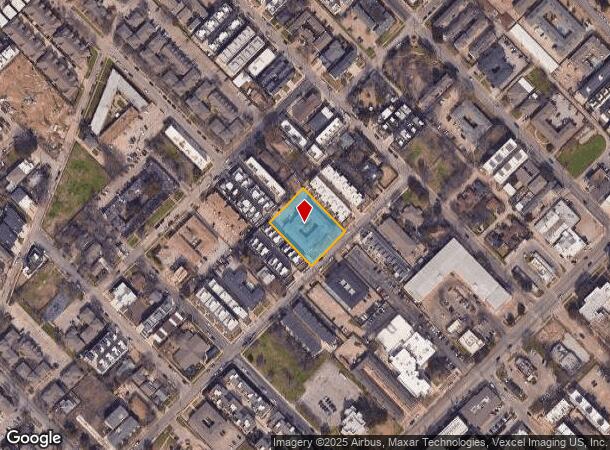  4627 Munger Ave, Dallas, TX Parcel Map