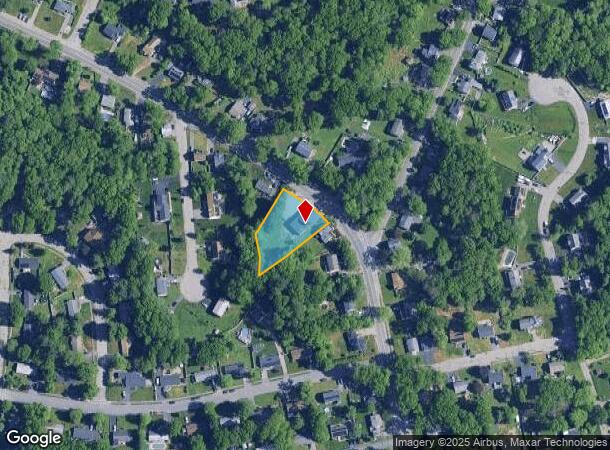  555 Plain St, Brockton, MA Parcel Map