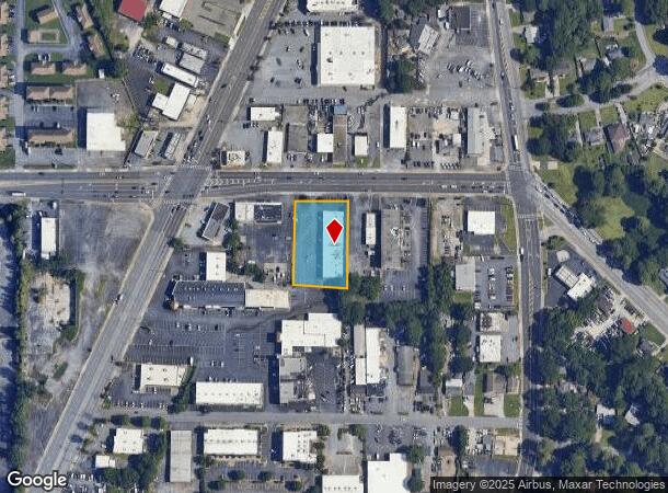 2493 Chamblee Tucker Rd, Atlanta, GA Parcel Map