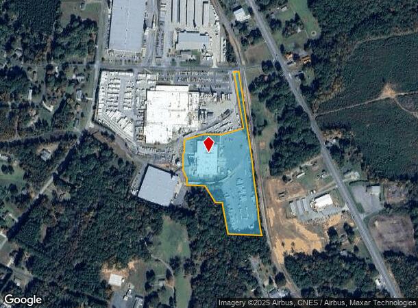 135 Random Dr, New London, NC Parcel Map