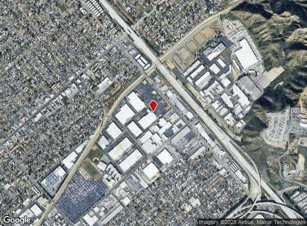 12920 Foothill Blvd, Sylmar, CA Parcel Map