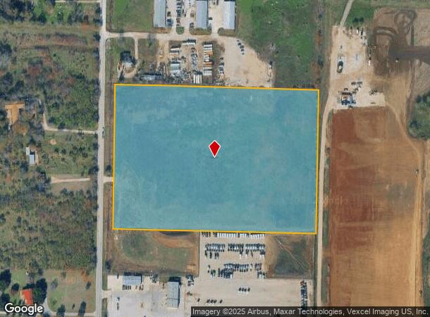  1300 S Masch Branch Rd, Denton, TX Parcel Map