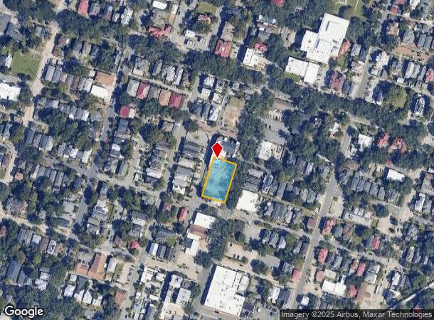  2201 Bull St, Savannah, GA Parcel Map