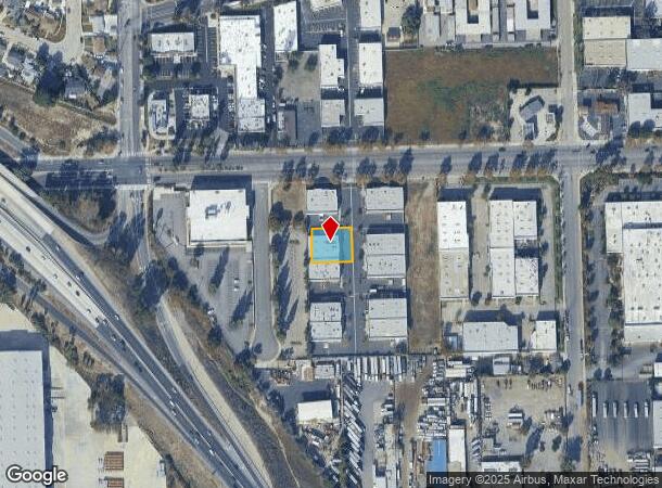 1986 W Holt Ave, Pomona, CA Parcel Map