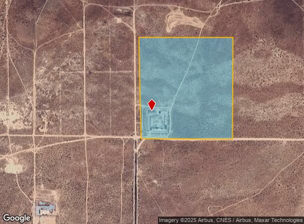 14054 Flint St, Edwards, CA Parcel Map
