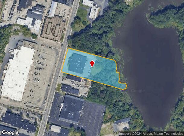  1370 Elmwood Ave, Cranston, RI Parcel Map