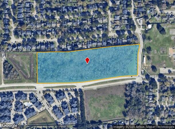 Beechnut Blvd, Houston, TX Parcel Map