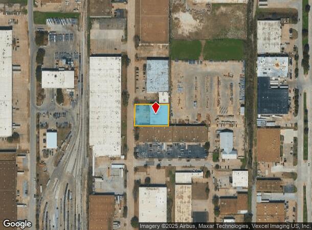  724 111Th St, Arlington, TX Parcel Map