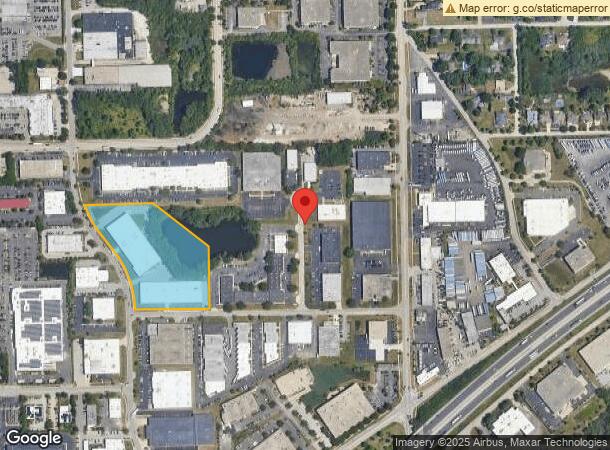  7605 S Quincy St, Willowbrook, IL Parcel Map