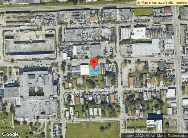  850 Nw 71St St, Miami, FL Parcel Map