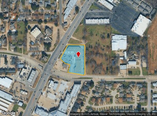 3295 S Cooper St, Arlington, TX Parcel Map
