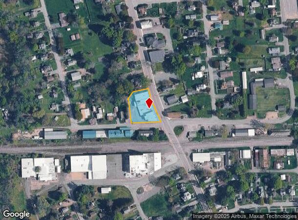 5025 N Main St, North Rose, NY Parcel Map