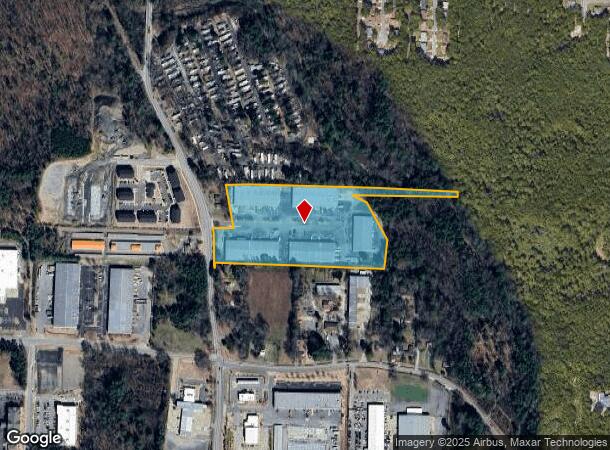  4201 S Shackleford Rd, Little Rock, AR Parcel Map