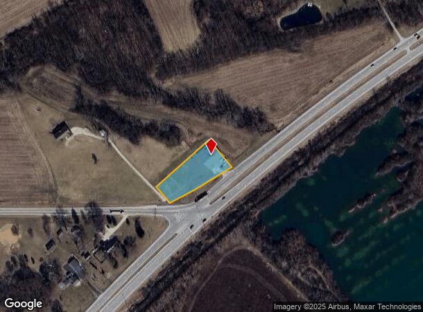 7477 E State Road 114 92, Roanoke, IN Parcel Map