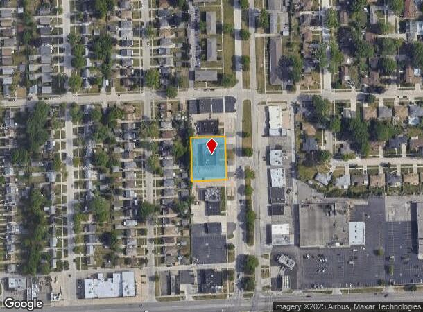  22805 Kelly Rd, Eastpointe, MI Parcel Map