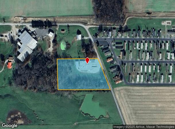  1206 S Taylor Mill Rd, Scottsburg, IN Parcel Map