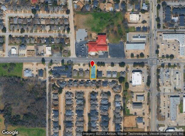  2016 Bedford Rd, Bedford, TX Parcel Map