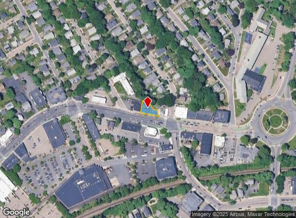  1749 Centre St, West Roxbury, MA Parcel Map