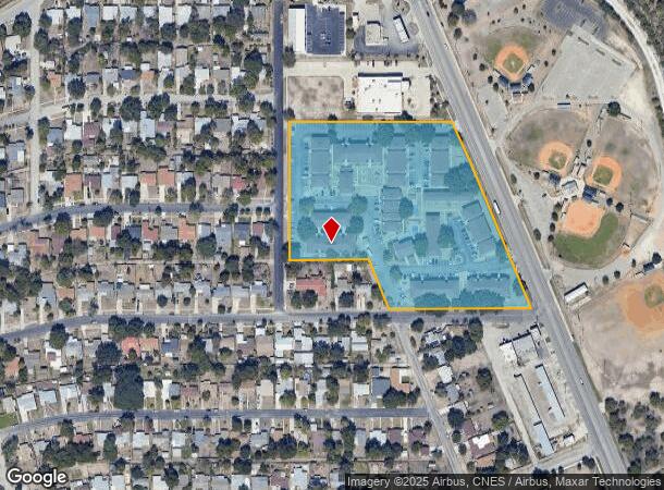  8237 S Flores St, San Antonio, TX Parcel Map