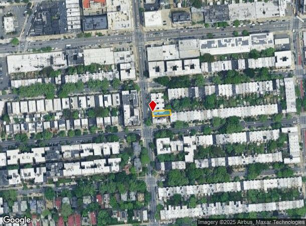  1789 Bedford Ave, Brooklyn, NY Parcel Map