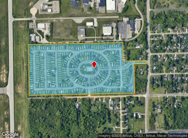  3096 Camelot Dr, Flint, MI Parcel Map
