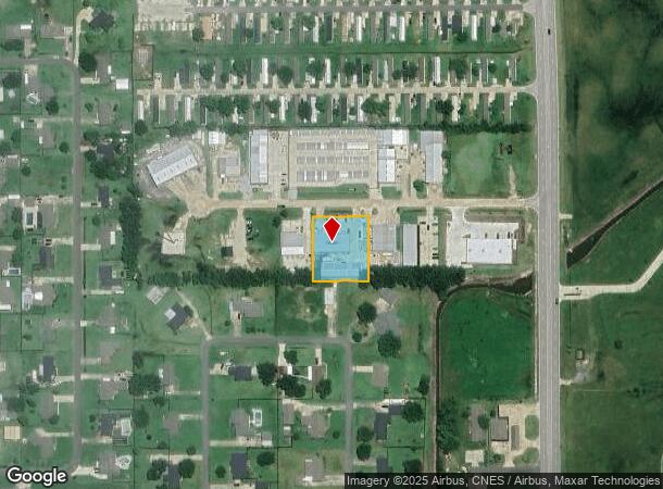  1869 Easy St, Lake Charles, LA Parcel Map