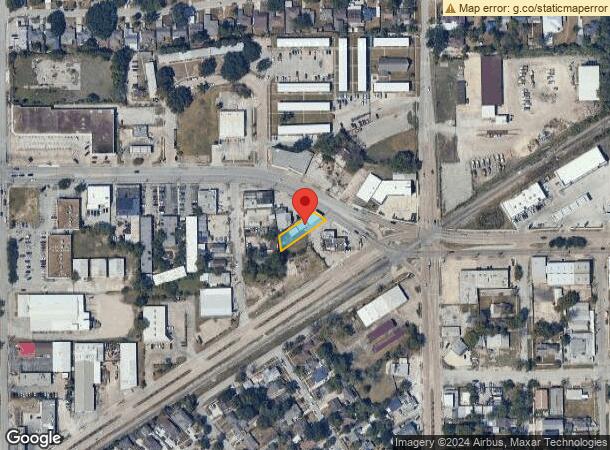  7156 Lawndale St, Houston, TX Parcel Map