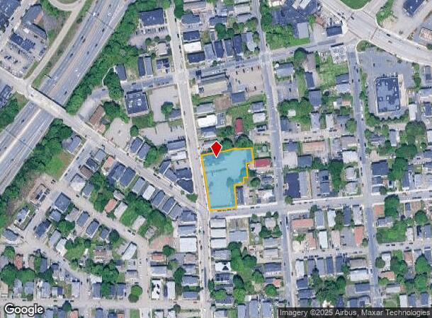  51 Providence St, Worcester, MA Parcel Map