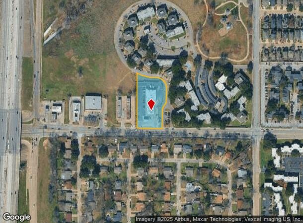 2801 E Park Row Dr, Arlington, TX Parcel Map