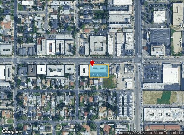 15340 Vanowen St, Van Nuys, CA Parcel Map